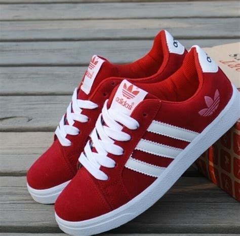 cheap red adidas sneakers